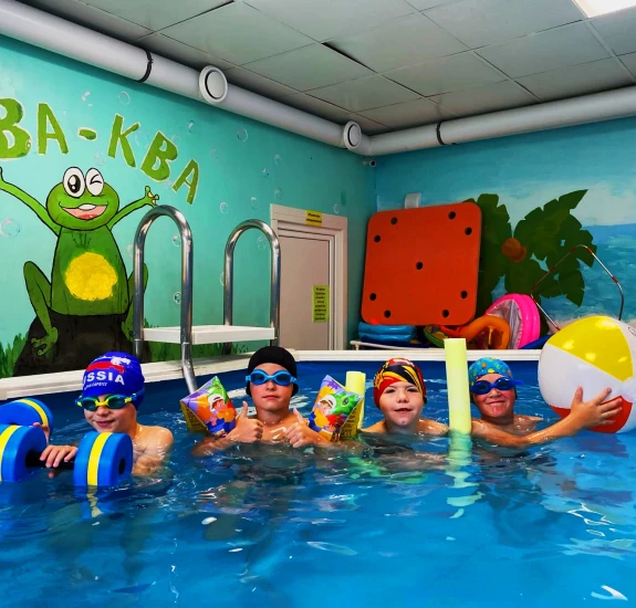 Каникулы в бассейне КВА-КВА